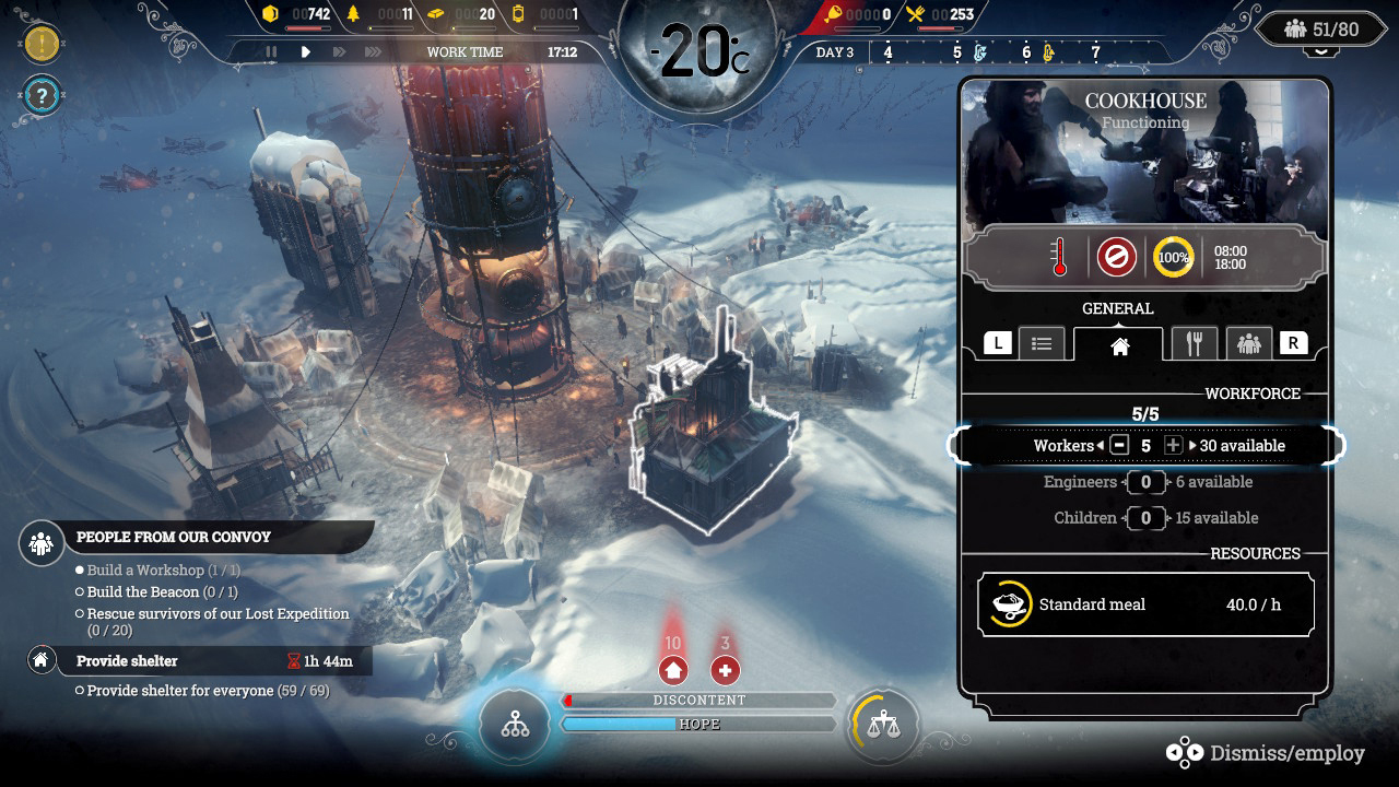 Frostpunk — 公式スクリーンショット 1