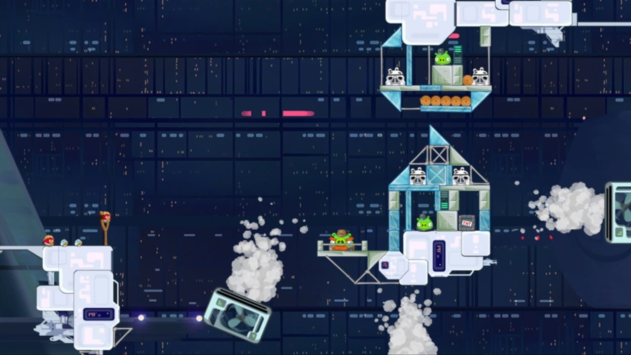 Angry Birds Star Wars gameplay screenshot 1