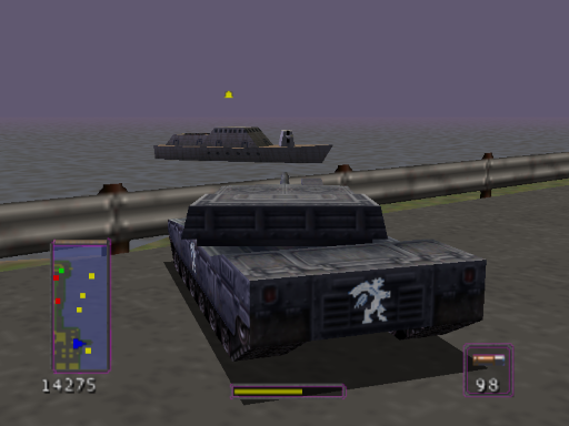 『BattleTanx - Global Assault』ゲームスクリーンショット2
