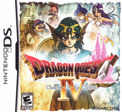 『ドラゴンクエストIV 導かれし者たち』のパッケージ画像