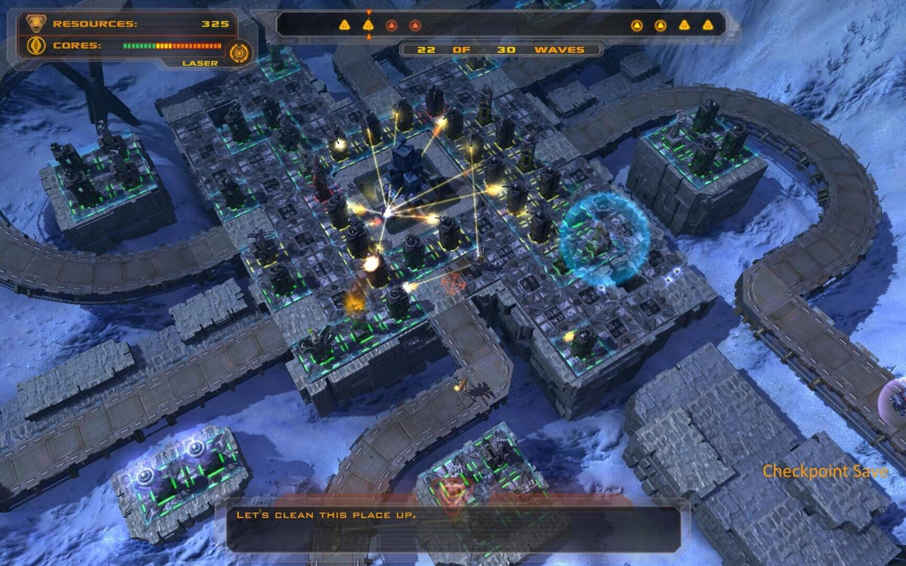 『Defense Grid The Awakening』ゲームスクリーンショット1