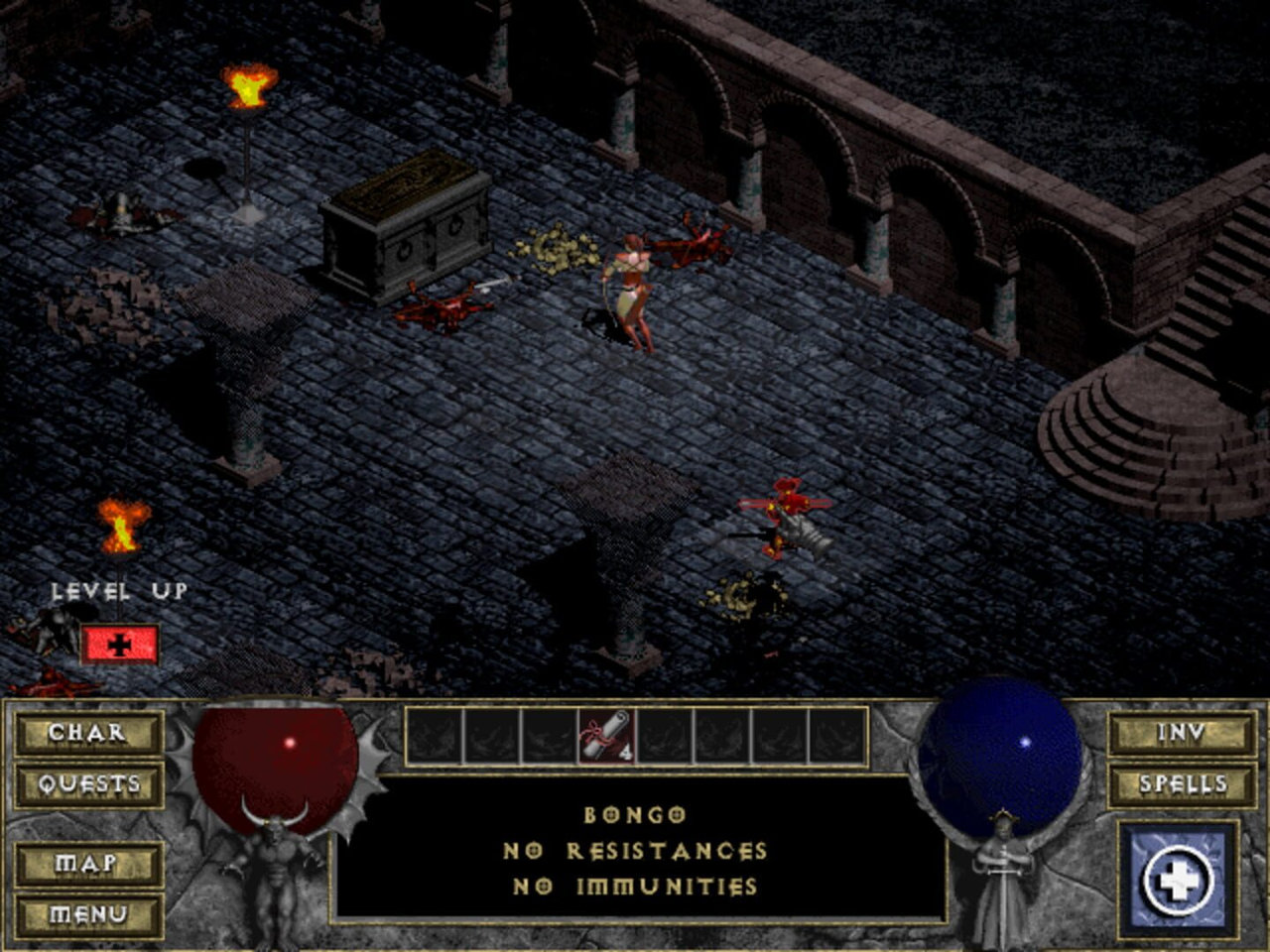 Diablo gameplay screenshot 1