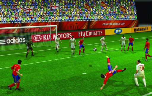 『2010 FIFA World Cup: Minami Africa Taikai』ゲームスクリーンショット1