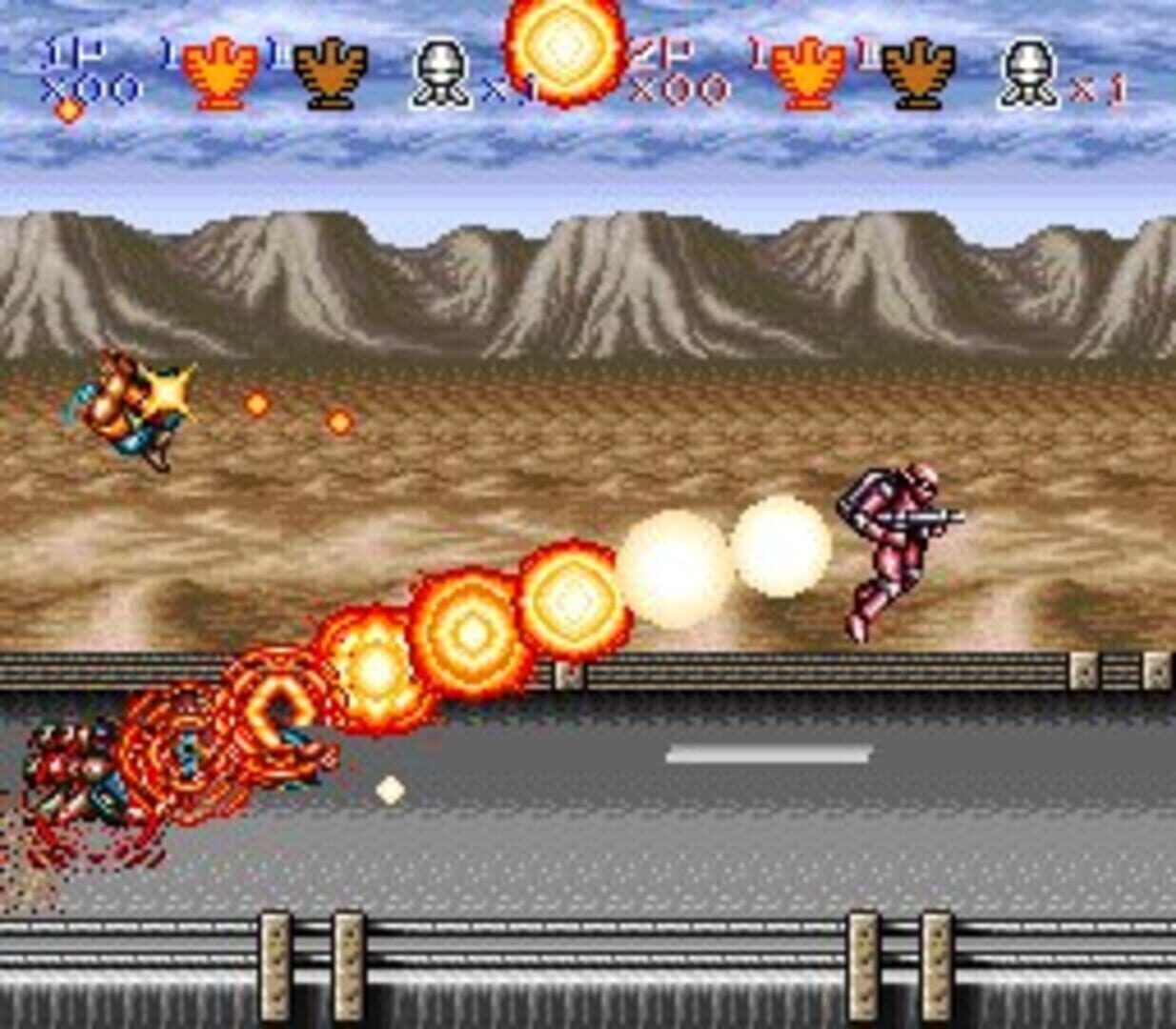 Contra 3: The Alien Wars gameplay screenshot 1