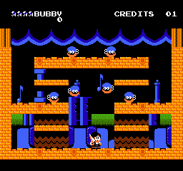 『Parasol Stars - The Story of Bubble Bobble 3』ゲームスクリーンショット2