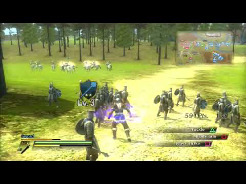 Bladestorm - Hyakunen Sensou gameplay screenshot 2