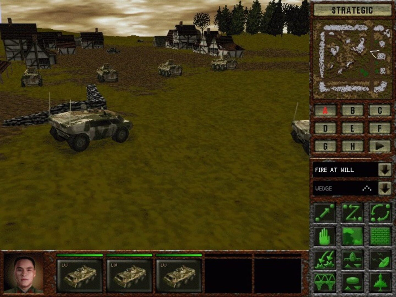 『Force 21』ゲームスクリーンショット1