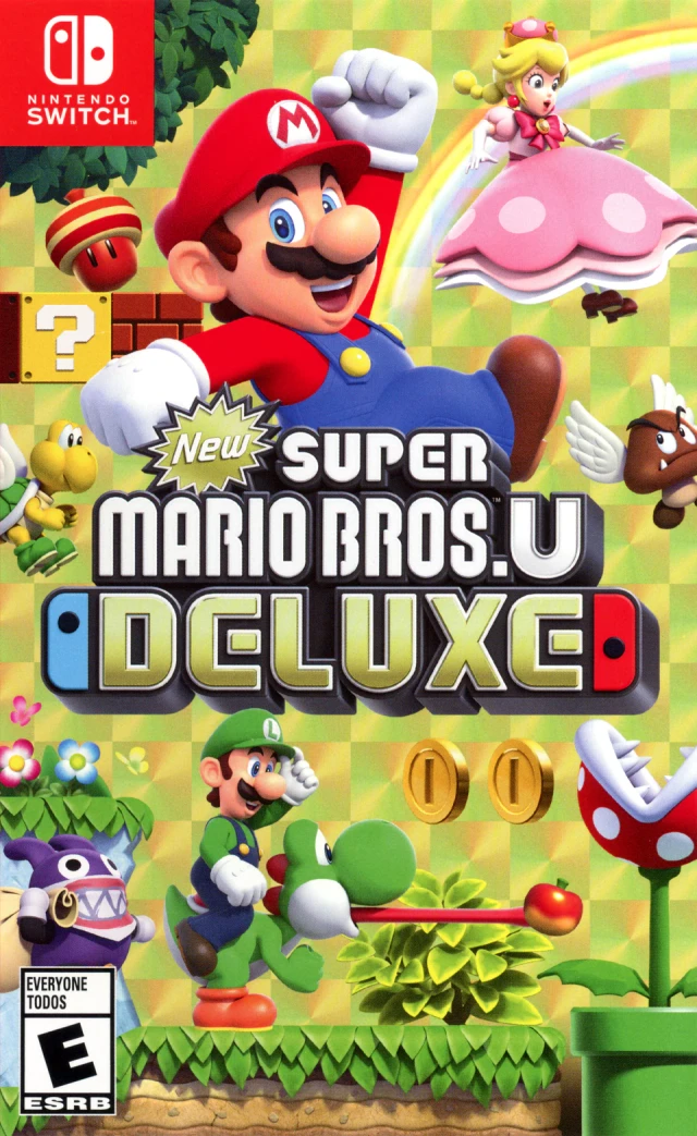 『New スーパーマリオブラザーズ U デラックスエディション』の表紙