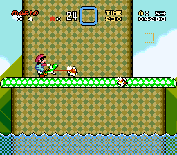 Super Mario World gameplay screenshot 2