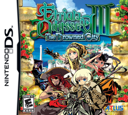 Etrian Odyssey 3 - The Drowned City cover