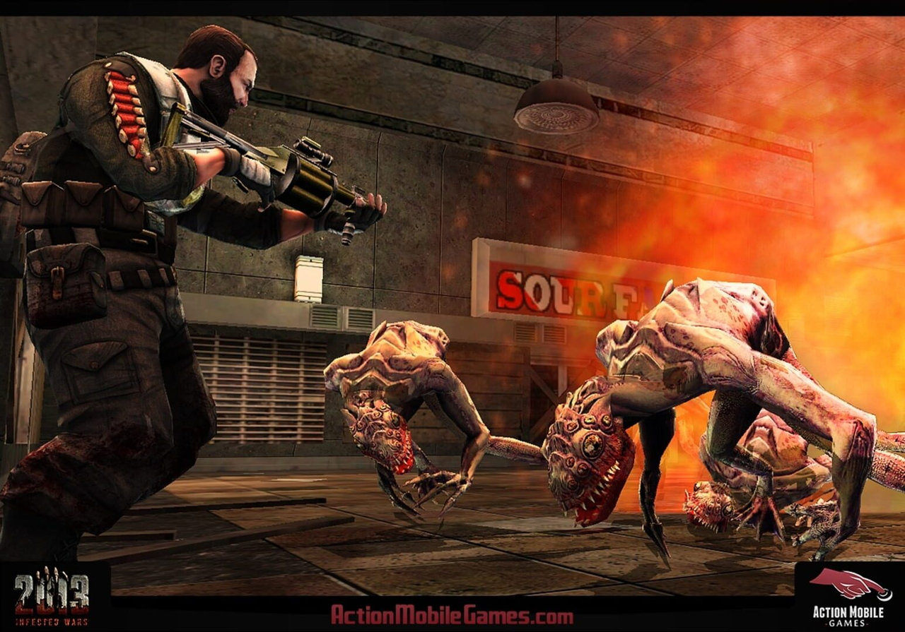 2013 - Infected Wars gameplay screenshot 2