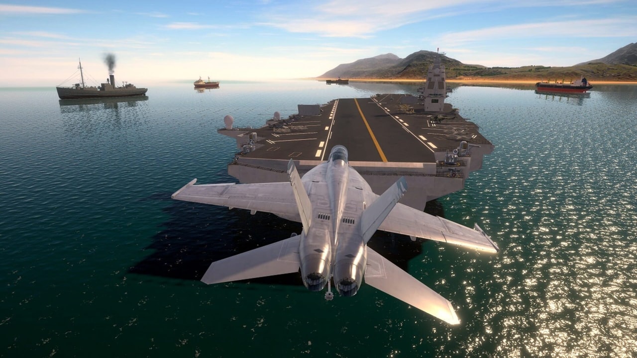 Airplane Flight Simulator : Combat Zone