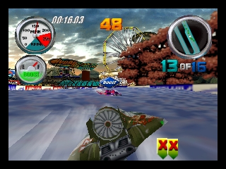 『Hydro Thunder』ゲームスクリーンショット1