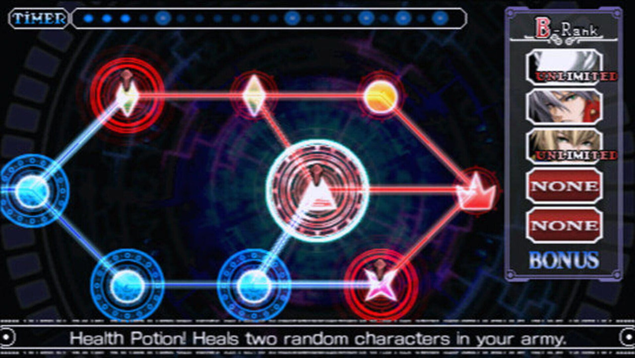 BlazBlue: Calamity Trigger gameplay screenshot 2