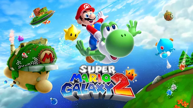 スーパーマリオギャラクシー2 Nintendo Switch版 公式キービジュアル