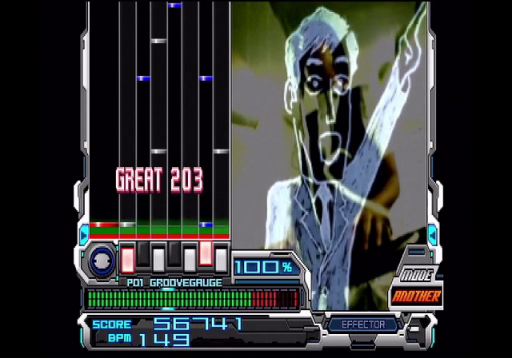 『Beatmania II DX 8th Style』ゲームスクリーンショット1