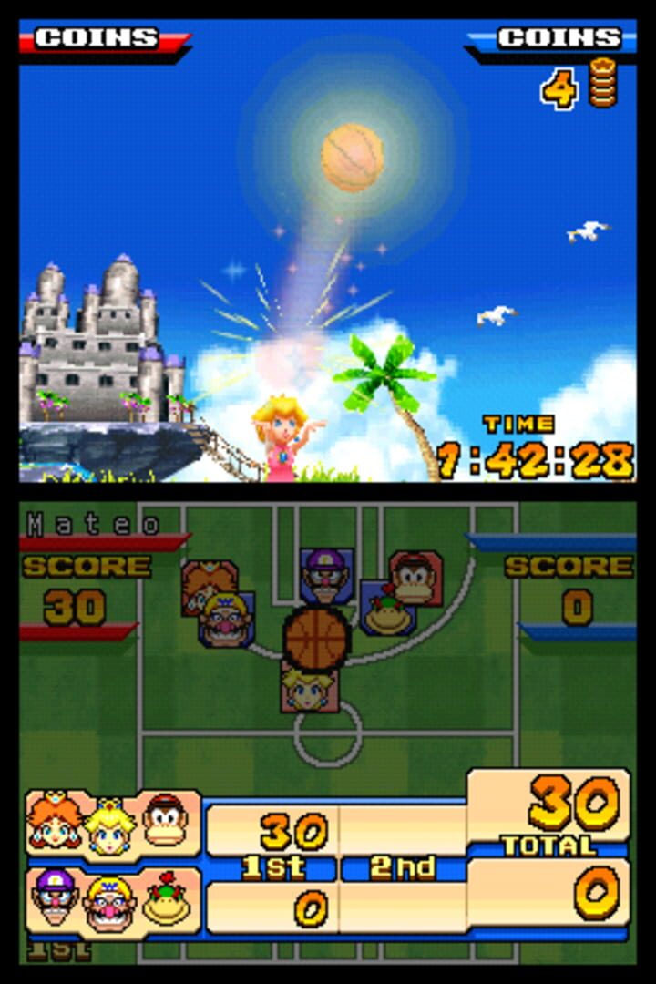 マリオバスケットボール 3 vs 3