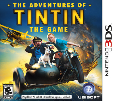 『Adventures of Tintin The - The Game』のパッケージ画像