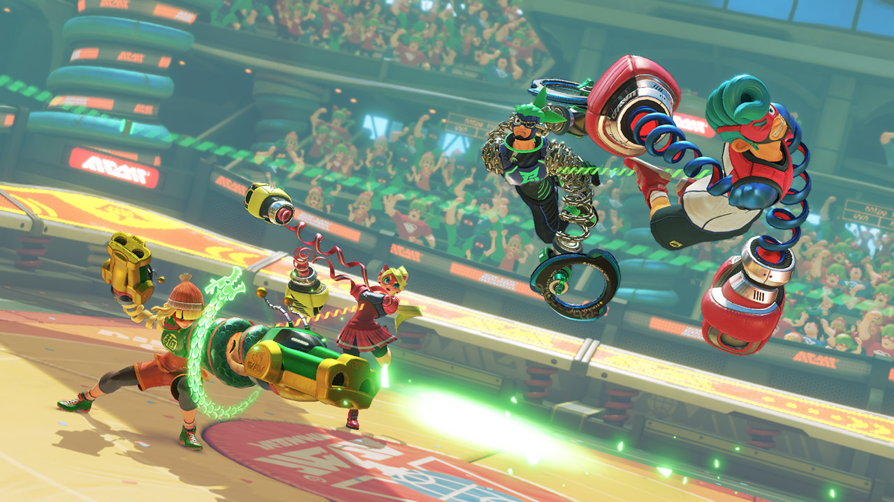 『ARMS』ゲームスクリーンショット1