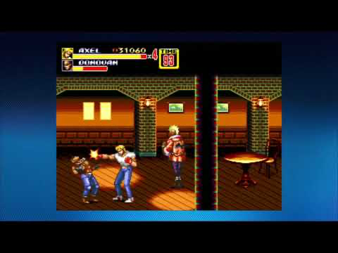 『Bare Knuckle 2 - Shitou e no Chinkonka』ゲームのスクリーンショット 1