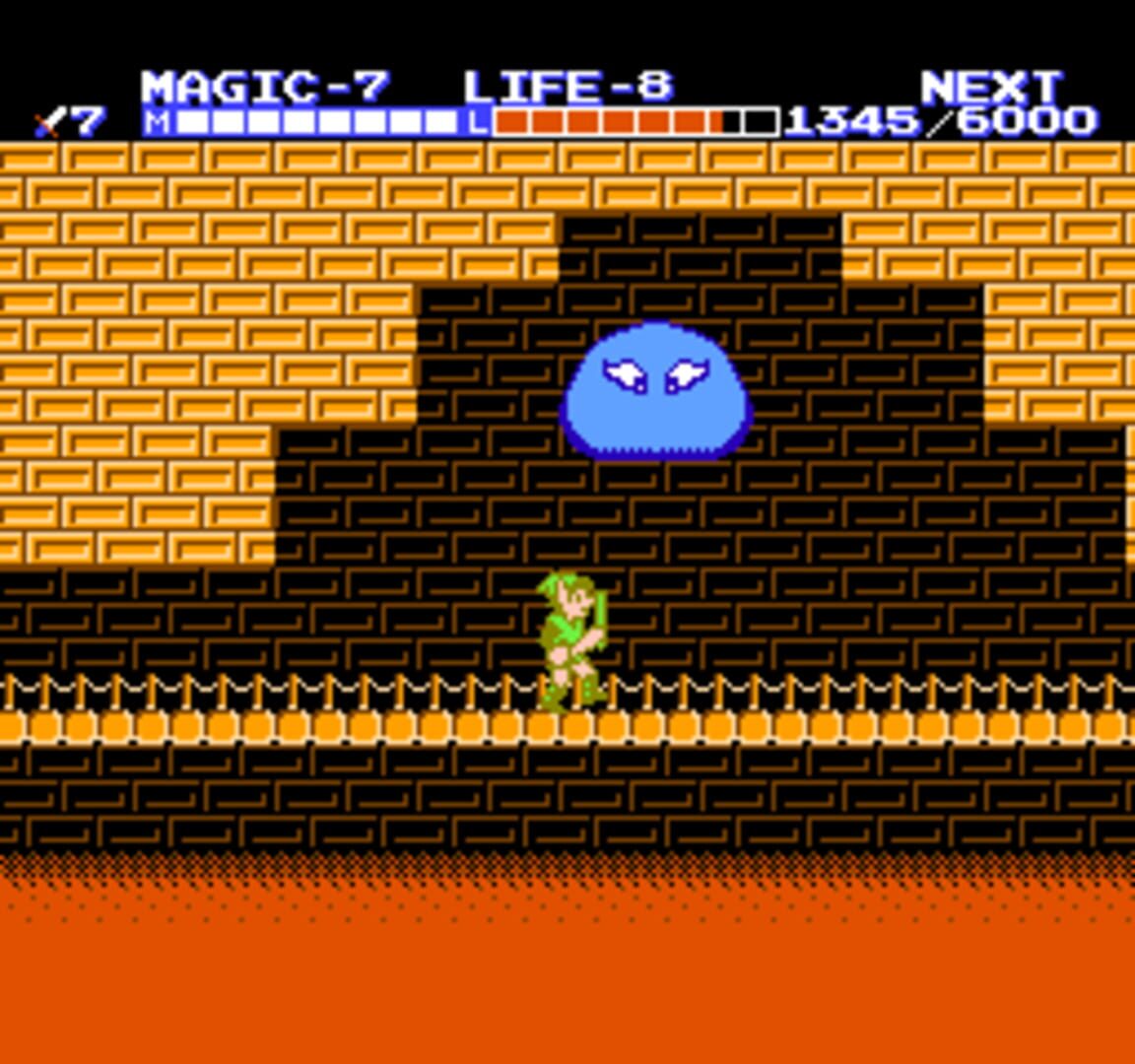 Classic NES Series - Zelda 2 - The Adventure of Link gameplay screenshot 2