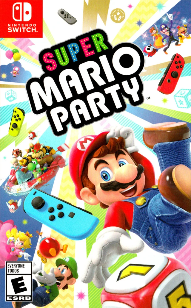 『スーパー マリオパーティ』のパッケージ画像