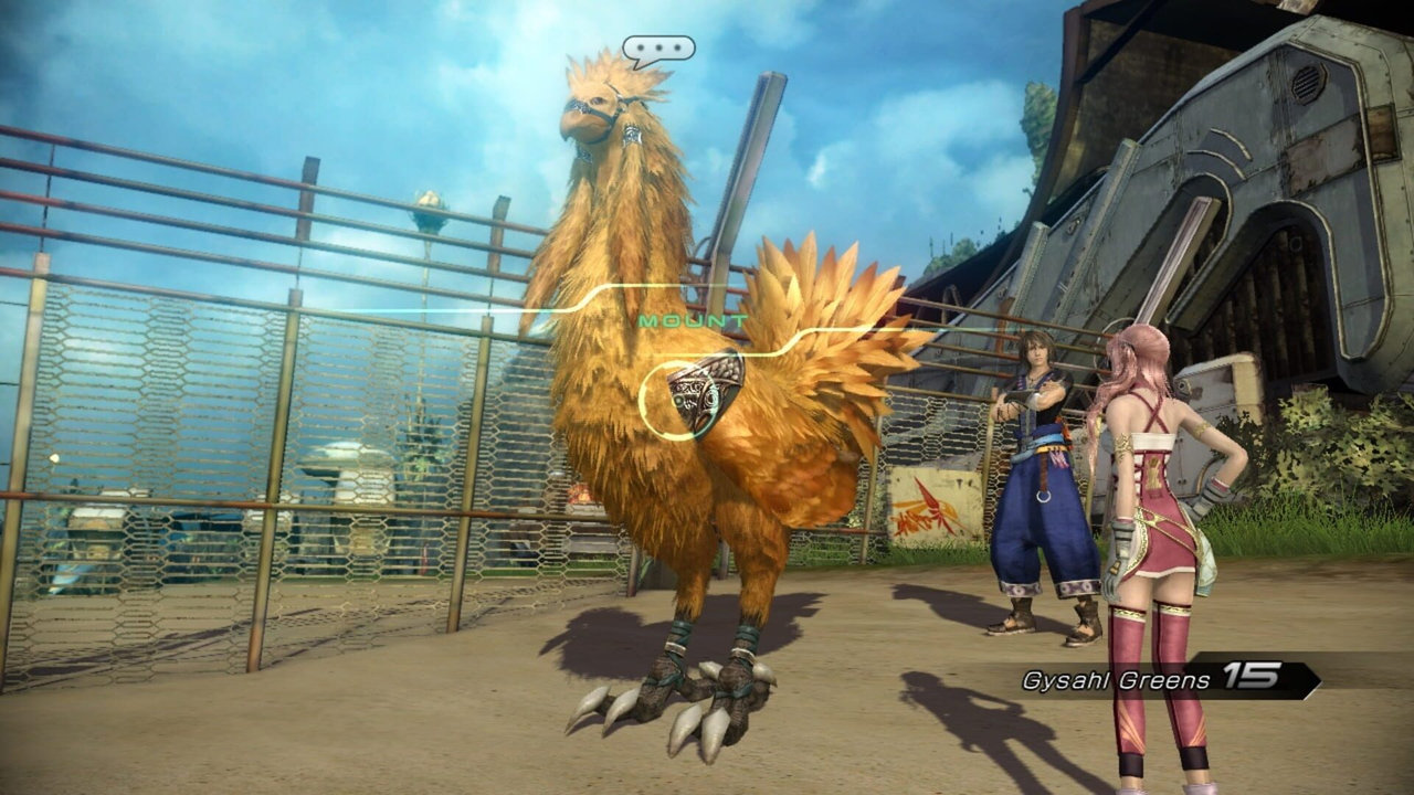 『ファイナルファンタジーXIII-2』ゲームスクリーンショット1