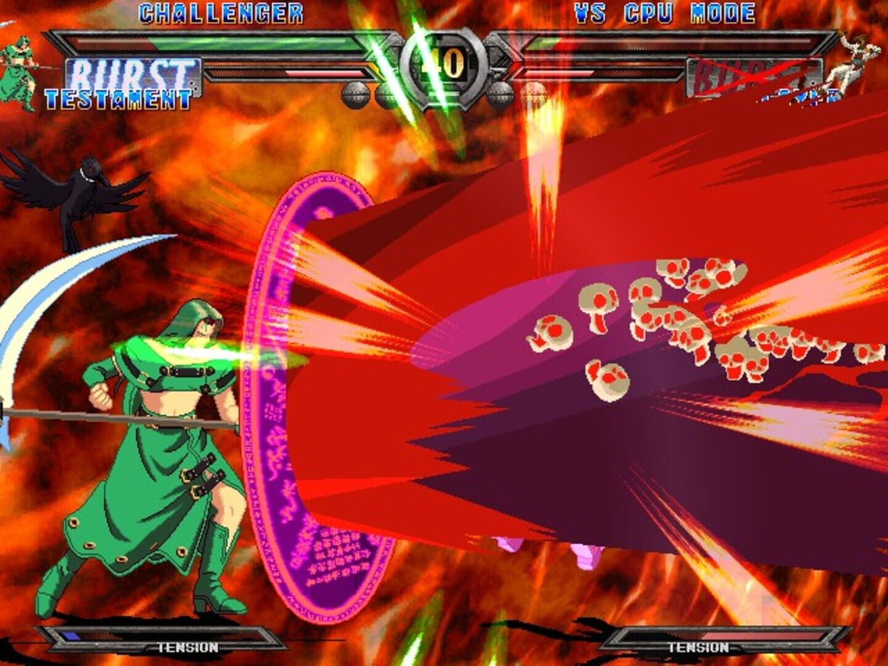 『ギルティギア イグゼクス シャープリロード』のゲームスクリーンショット 1