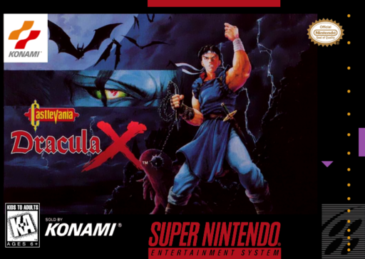 Castlevania - Dracula X cover