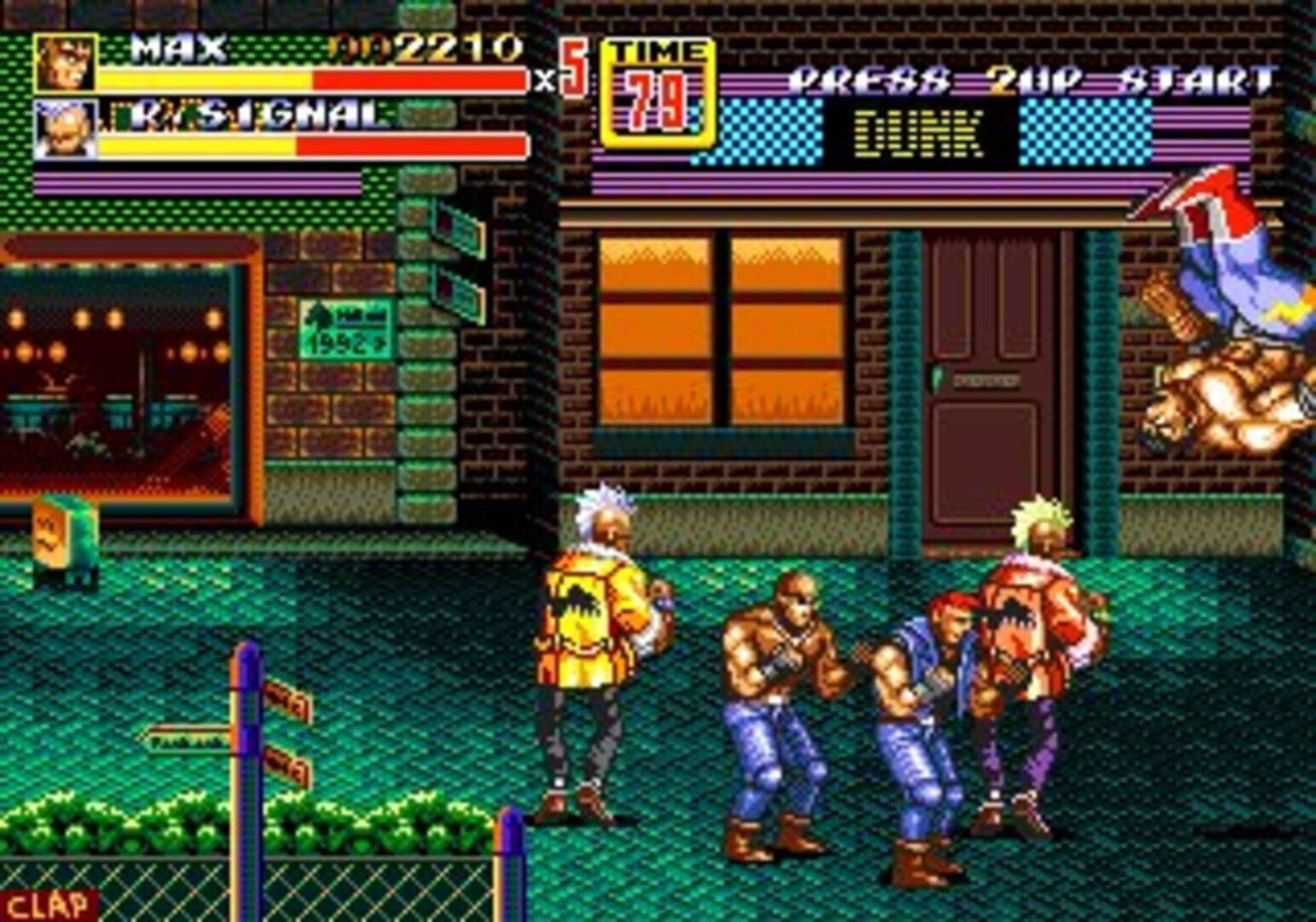 Streets of Rage 2 gameplay screenshot 1