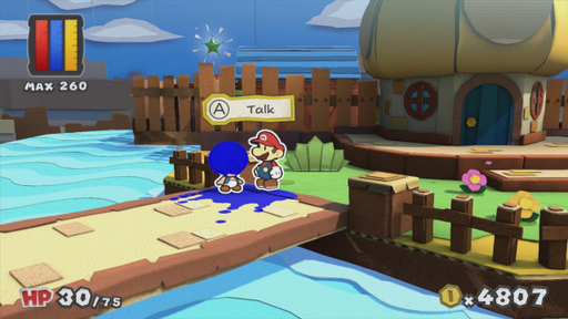 纸马里奥色斑