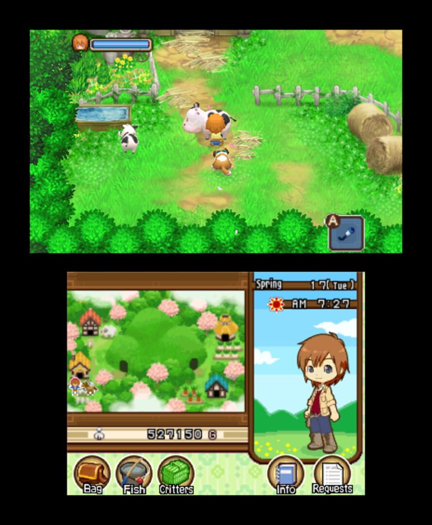 Bokujou Monogatari - Futago no Mura gameplay screenshot 1