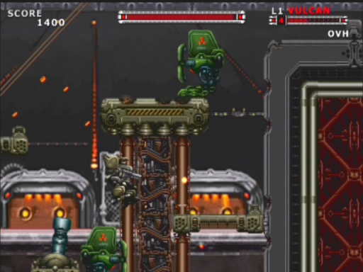 『Assault Suits Valken』ゲームスクリーンショット3
