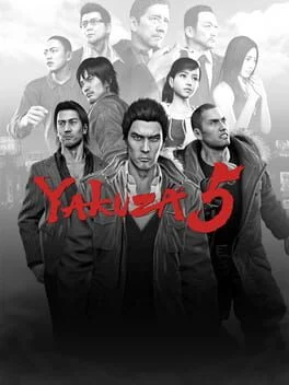 Yakuza 5 cover