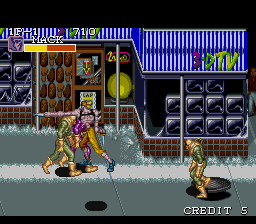 『キャプテンコマンドー』ゲームスクリーンショット2