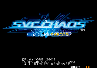 SNK對卡普空：SVC Chaos