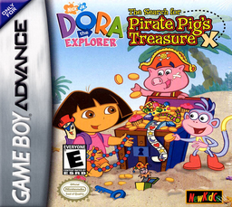 Dora the Explorer - The Search for the Pirate Pig's Treasure cover