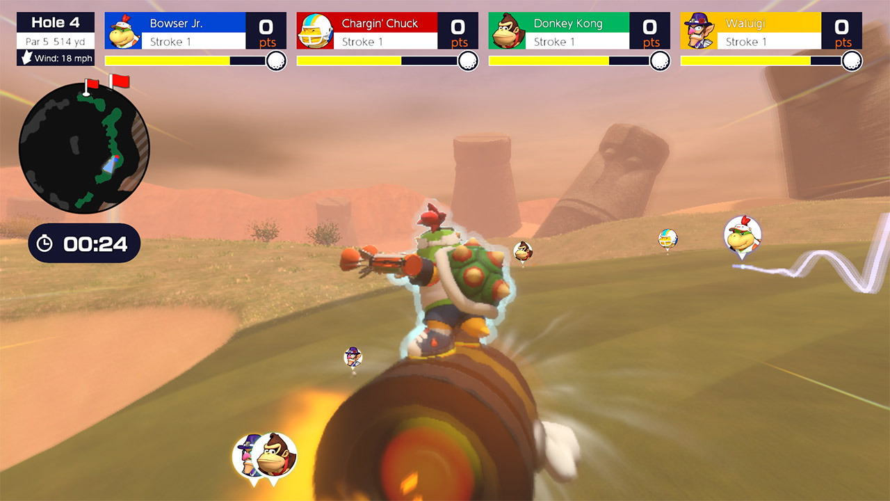 『マリオゴルフ スーパーラッシュ』ゲームスクリーンショット4