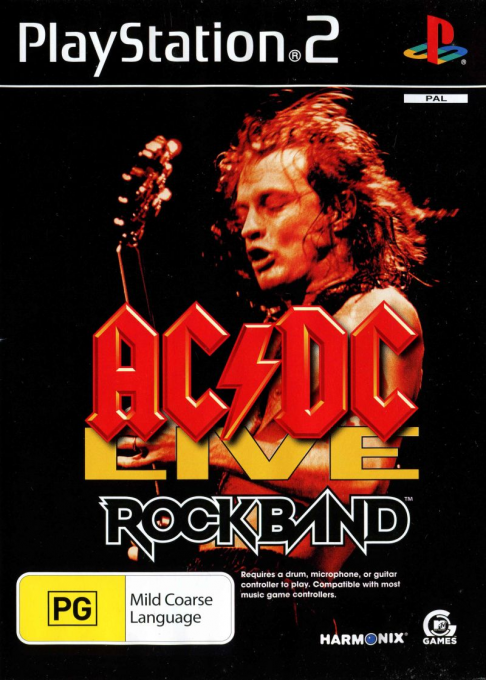 AC-DC Live - Rock Band cover