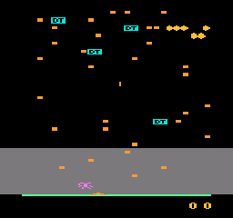 Millipede gameplay screenshot 1