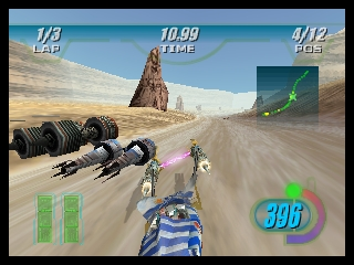 Star Wars Episode 1 - Racer gameplay screenshot 2