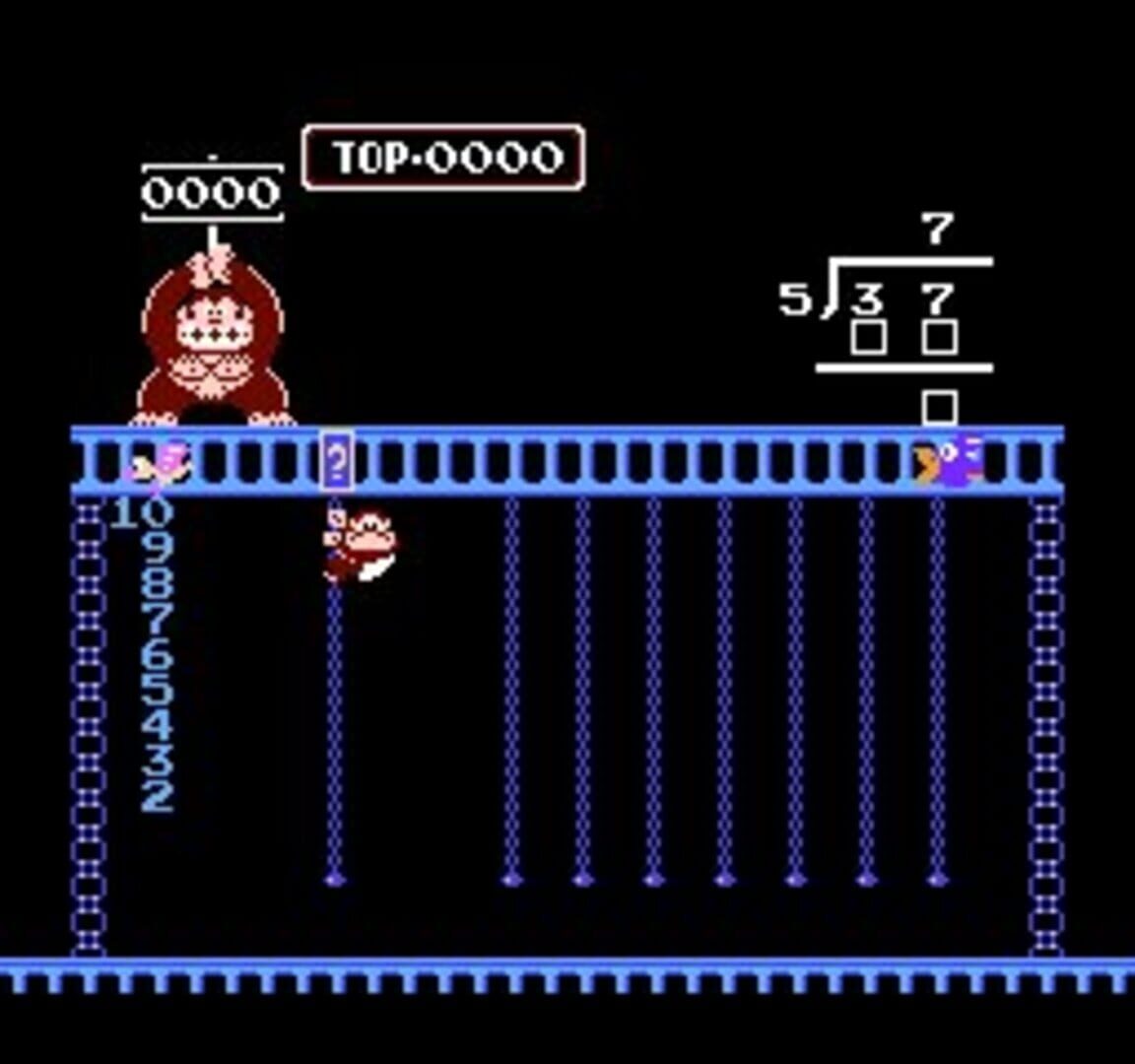 Donkey Kong Jr. Math