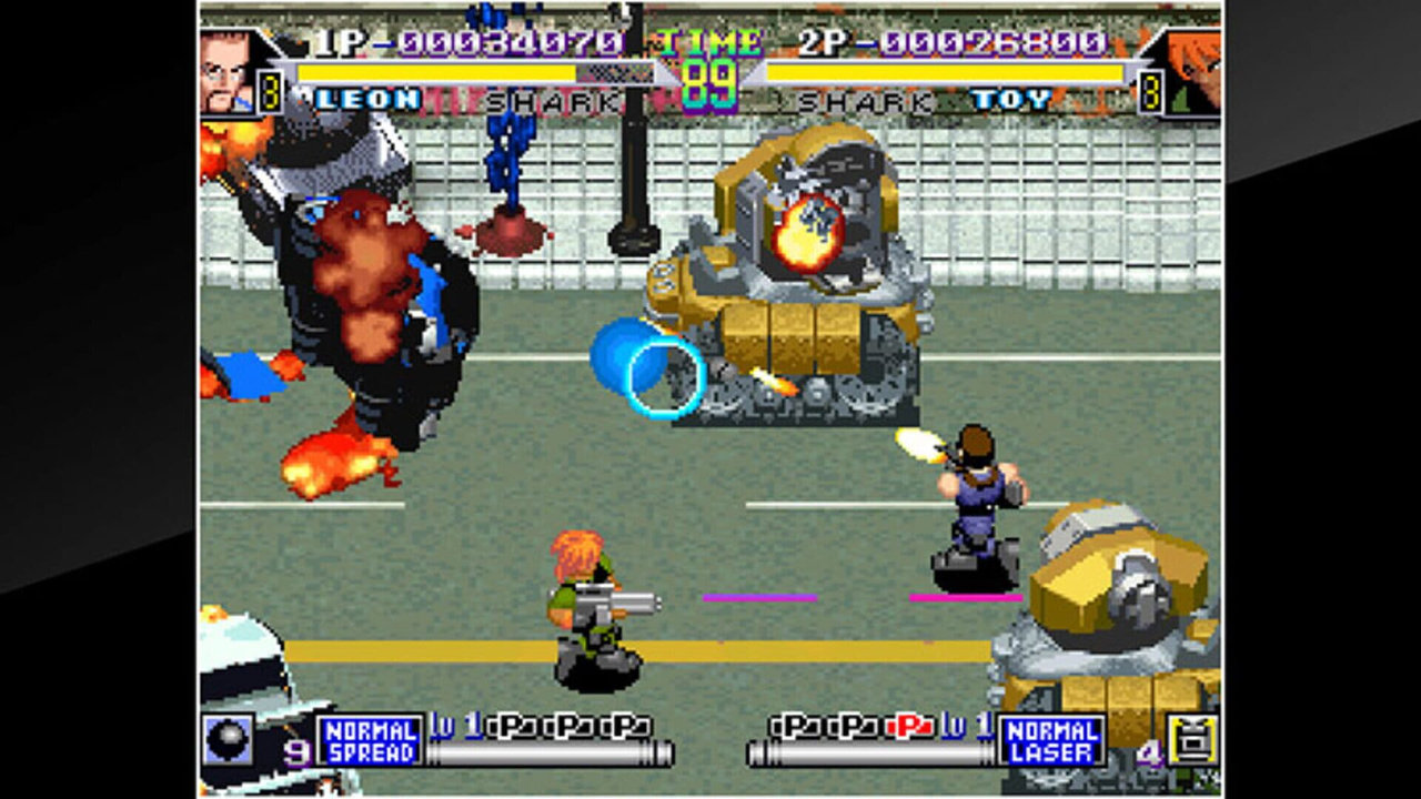 ACA NEOGEO SHOCK TROOPERS 2nd Squad