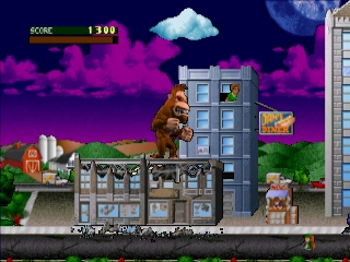 『Rampage - World Tour』ゲームスクリーンショット2