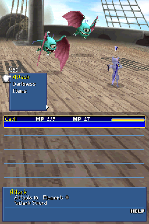 Final Fantasy 4 gameplay screenshot 1