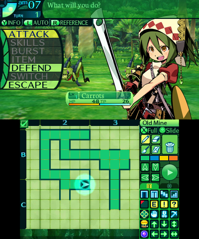 《世界樹迷宮4 - 傳承的巨神》遊戲截圖 3