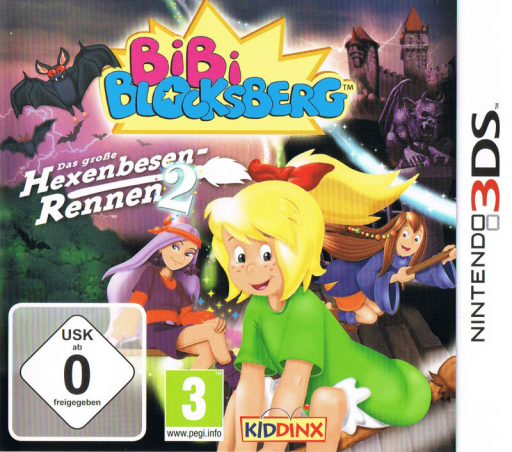 『Bibi Blocksberg - Das grosse Hexenbesen-Rennen 2』のパッケージ画像