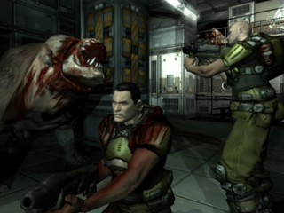 Doom 3 gameplay screenshot 3