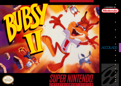 『Bubsy 2』のパッケージ画像