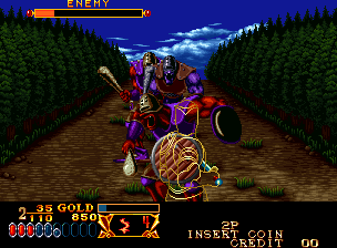 Close-range combat in Crossed Swords